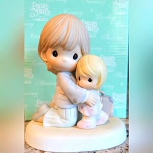 2002 " My Most Precious Mom-ents Are With You" Precious Moments Figurine